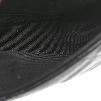 Chanel Calfskin Quilted Mini Coco Mail Clutch with Chain Black 5 of 11