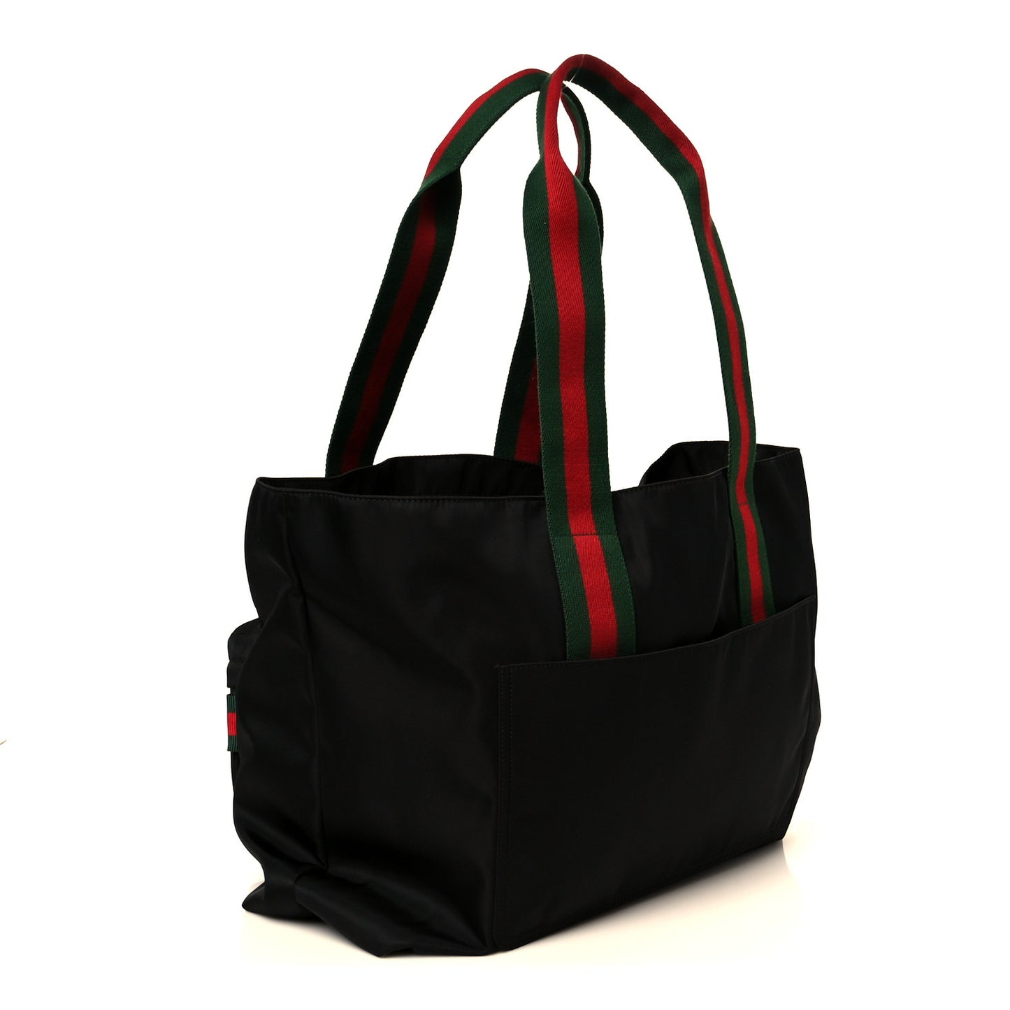 Nylon Logo Tote Black