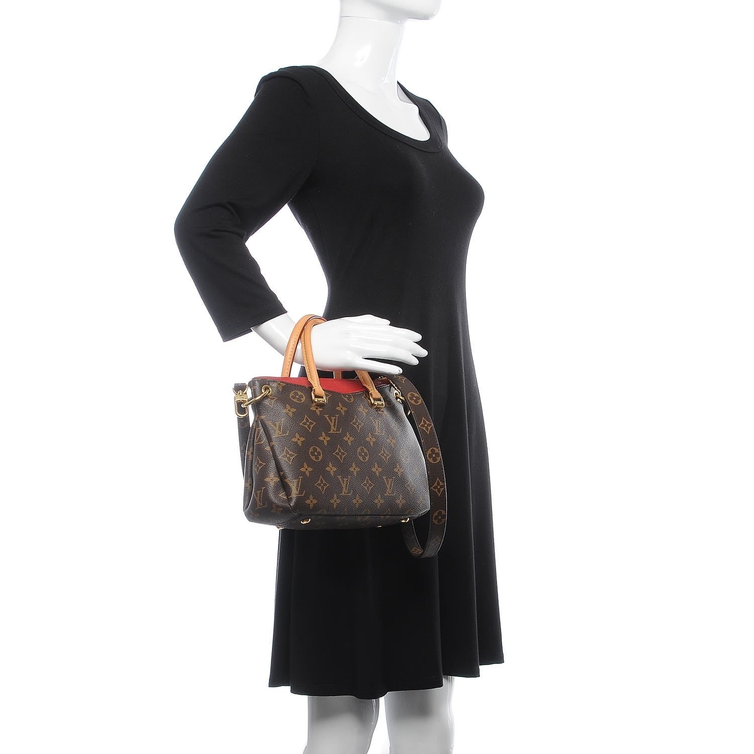 Louis Vuitton Monogram Pallas BB Cherry 3 of 8