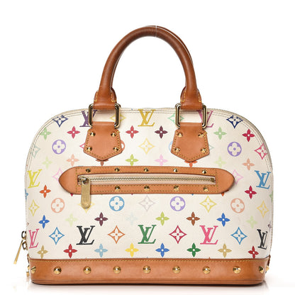 Louis Vuitton Monogram Multicolor Alma White 1 of 14