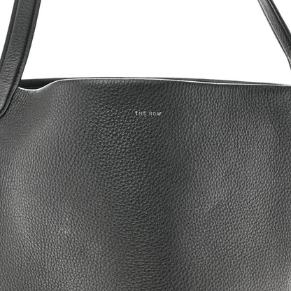 The Row Grained Calfskin Medium N/S Park Tote Black 7 of 9