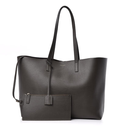 Saint Laurent Calfskin Large Shopping Earth 1 of 19