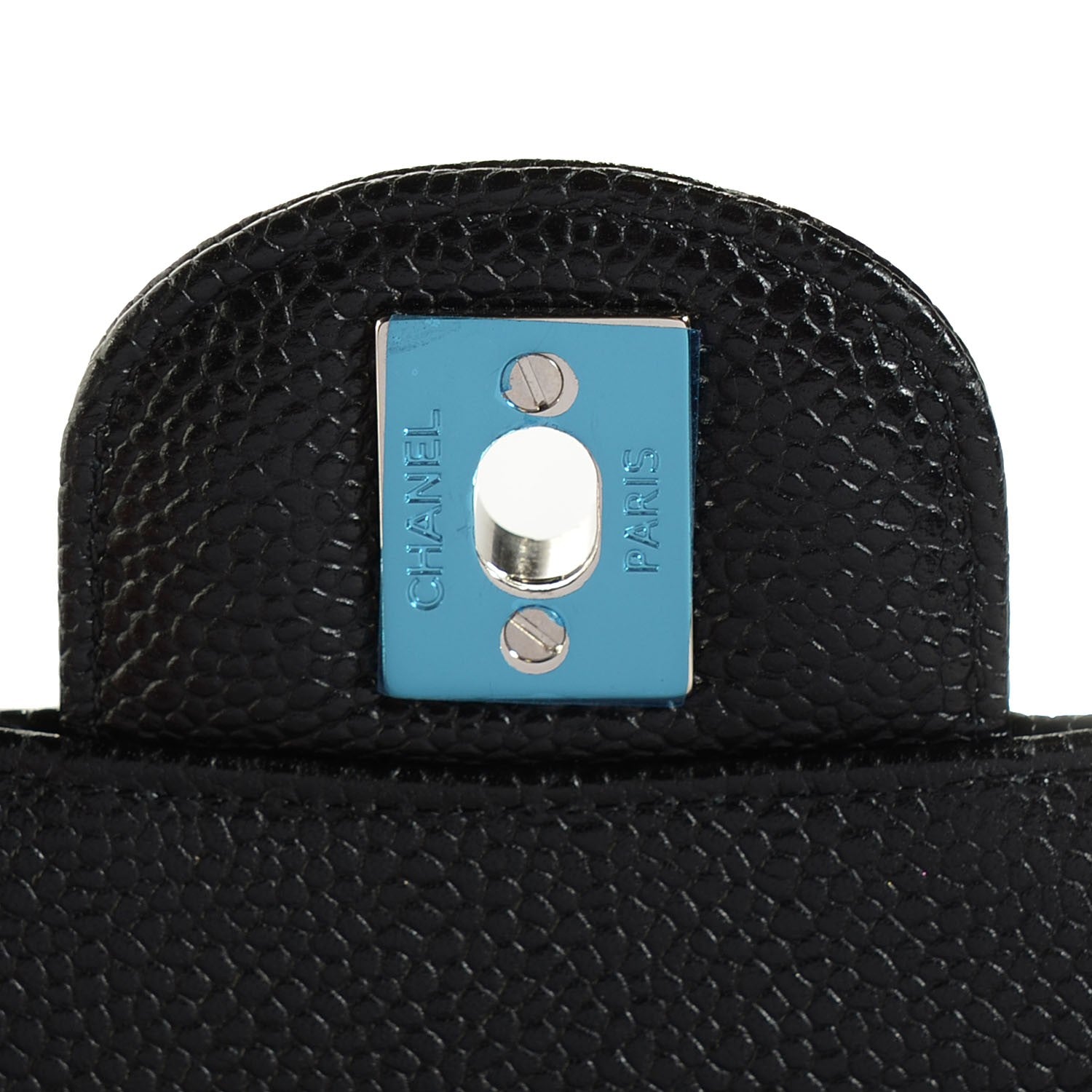 Chanel Caviar Quilted Medium Double Flap Black 8 of 8