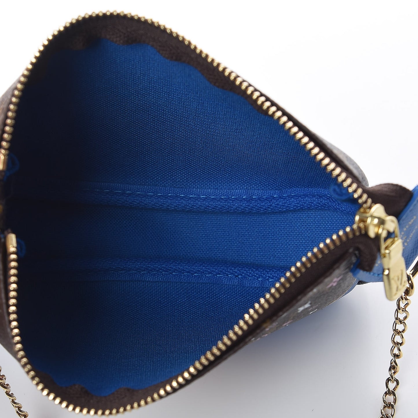 Monogram 2019 Christmas Animation Mini Venice Pochette Accessories Blue