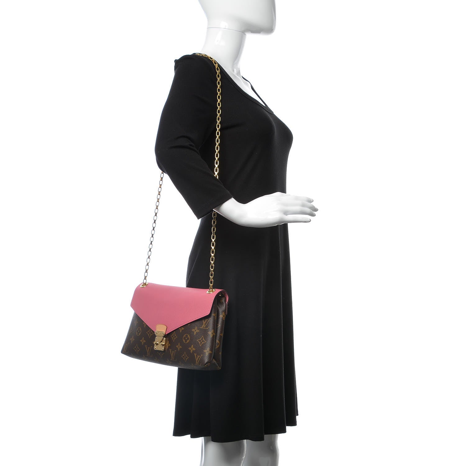 Louis Vuitton Monogram Pallas Chain Fizzy 2 of 9