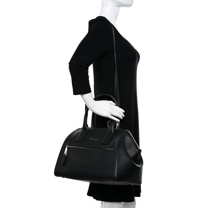 Marc Jacobs Textured Calfskin Medium Incognito Satchel Black 2 of 9