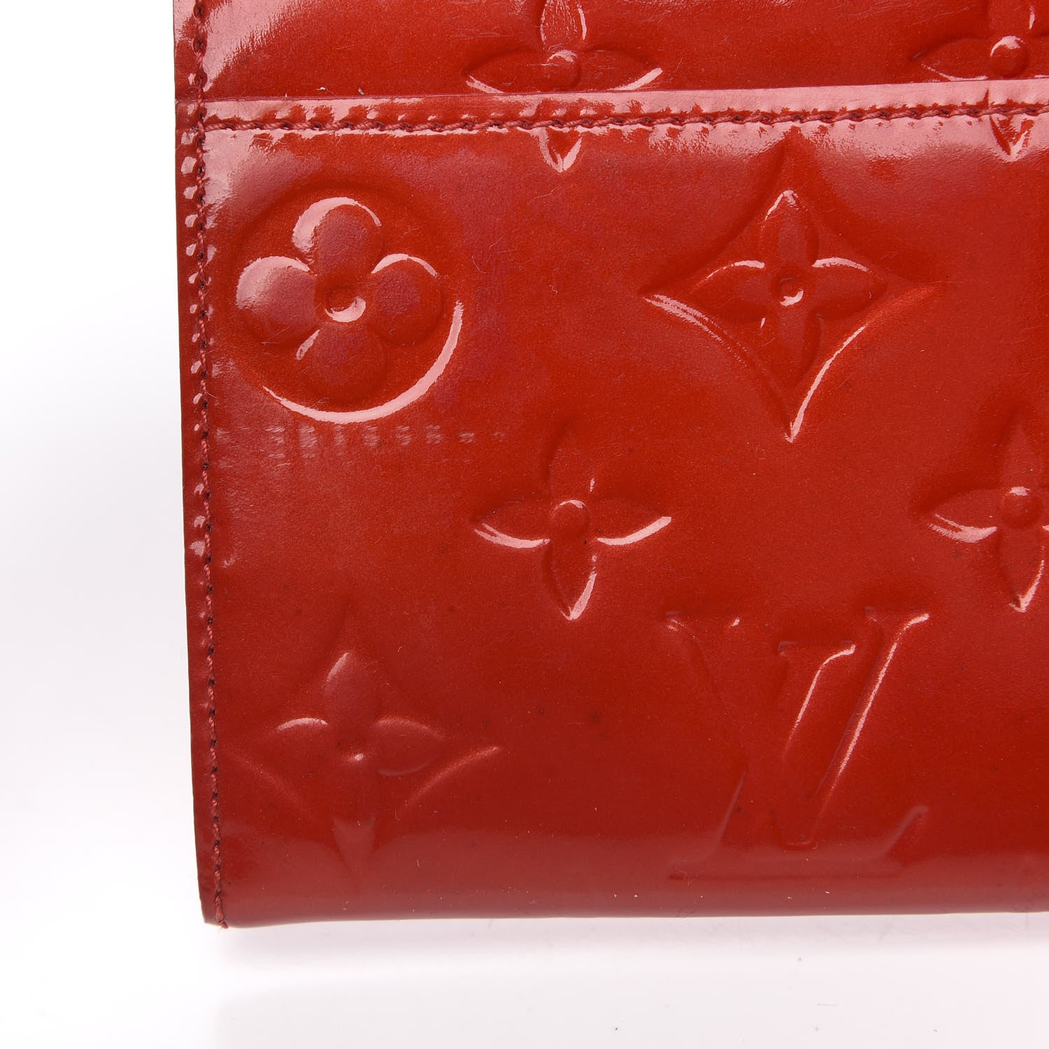 Louis Vuitton Vernis Sarah Wallet Rouge 11 of 12