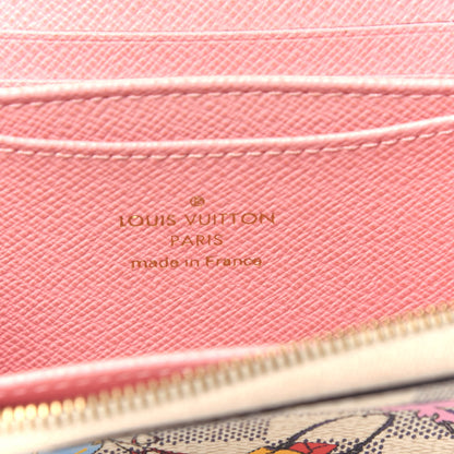Louis Vuitton Damier Azur 2018 Christmas Animation Zippy Coin Purse 6 of 7