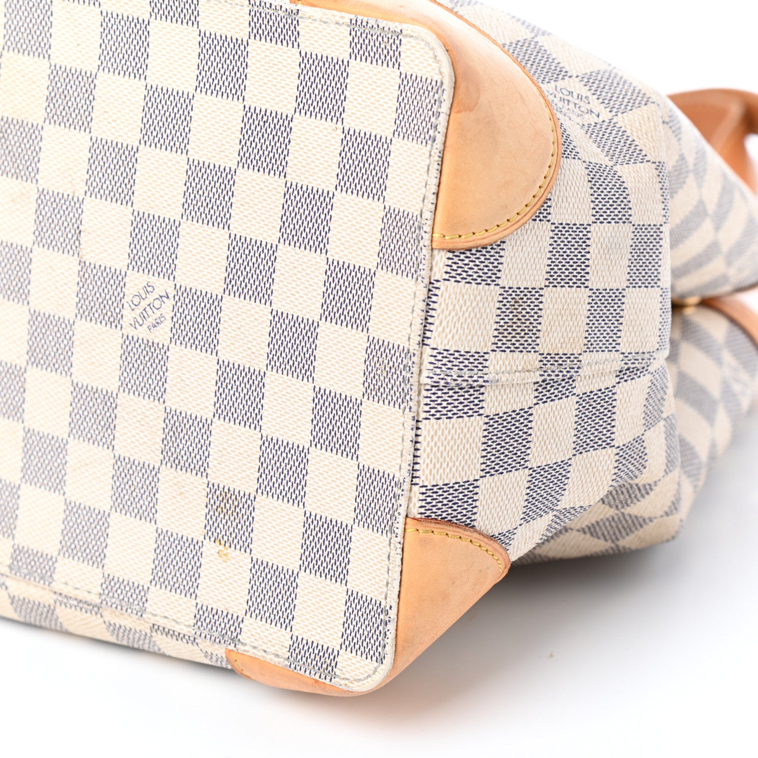 Louis Vuitton Damier Azur Hampstead MM 7 of 8