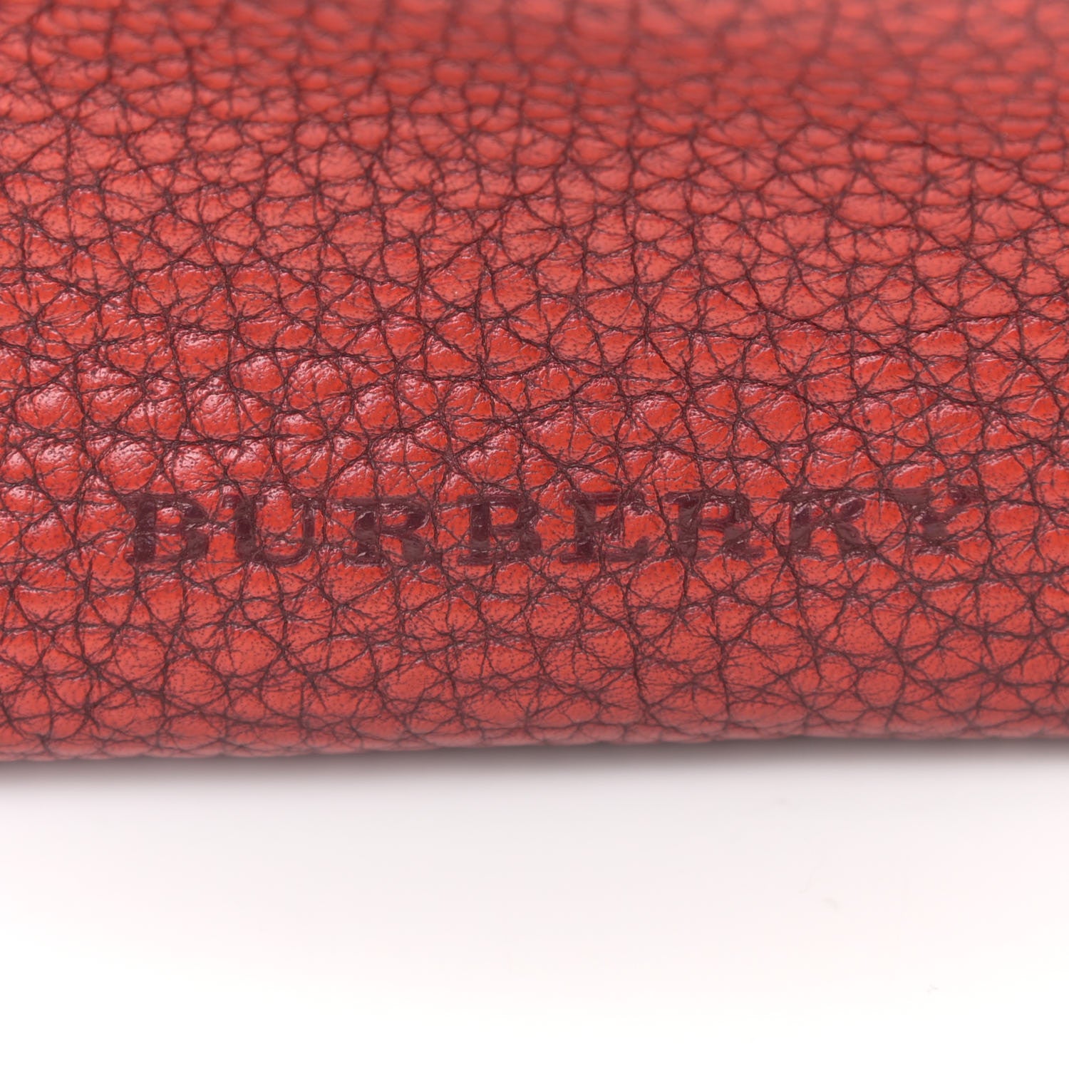 Burberry Grainy Calfskin Mini Rossett Bodybrit Biker Crossbody Red 9 of 9