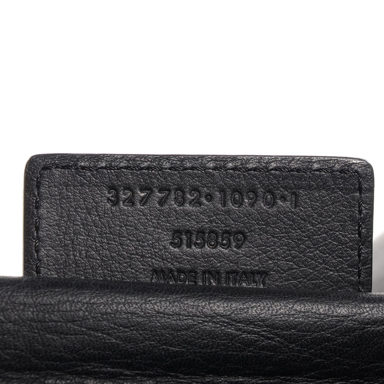 Balenciaga Veau Leather Papier Sight Clutch Black 7 of 9
