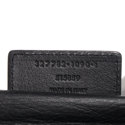Balenciaga Veau Leather Papier Sight Clutch Black 7 of 9