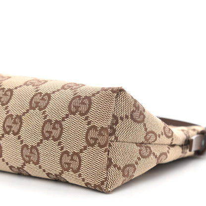 Gucci Monogram Mini Pochette Beige 10 of 11