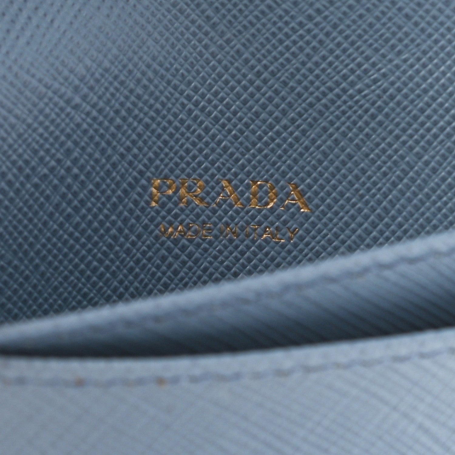 Prada Saffiano Greche Card Holder Astrale Soleil 6 of 6