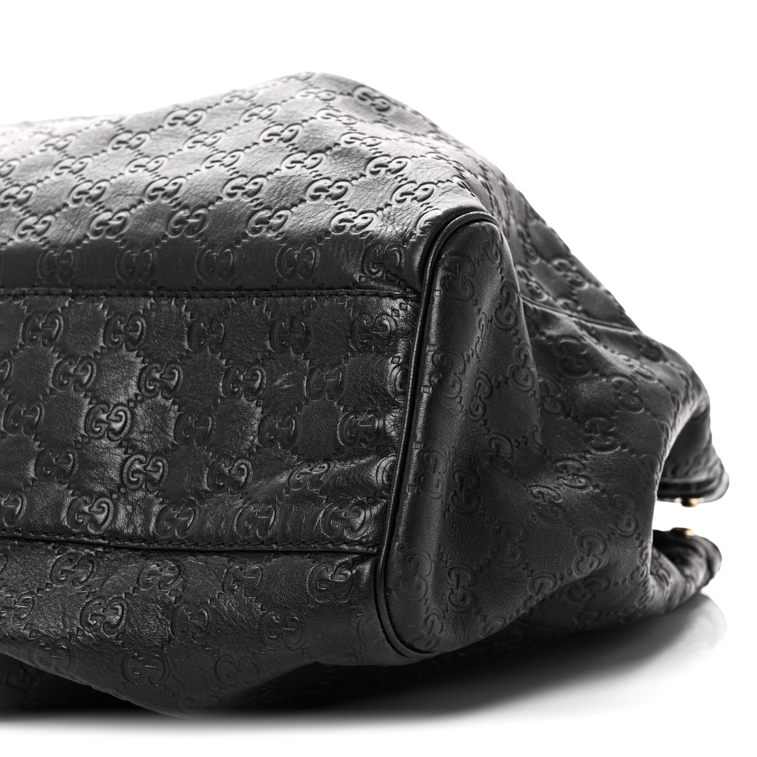 Gucci Guccissima Large Sukey Tote Black 10 of 10