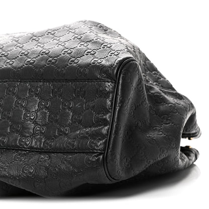 Gucci Guccissima Large Sukey Tote Black 10 of 10
