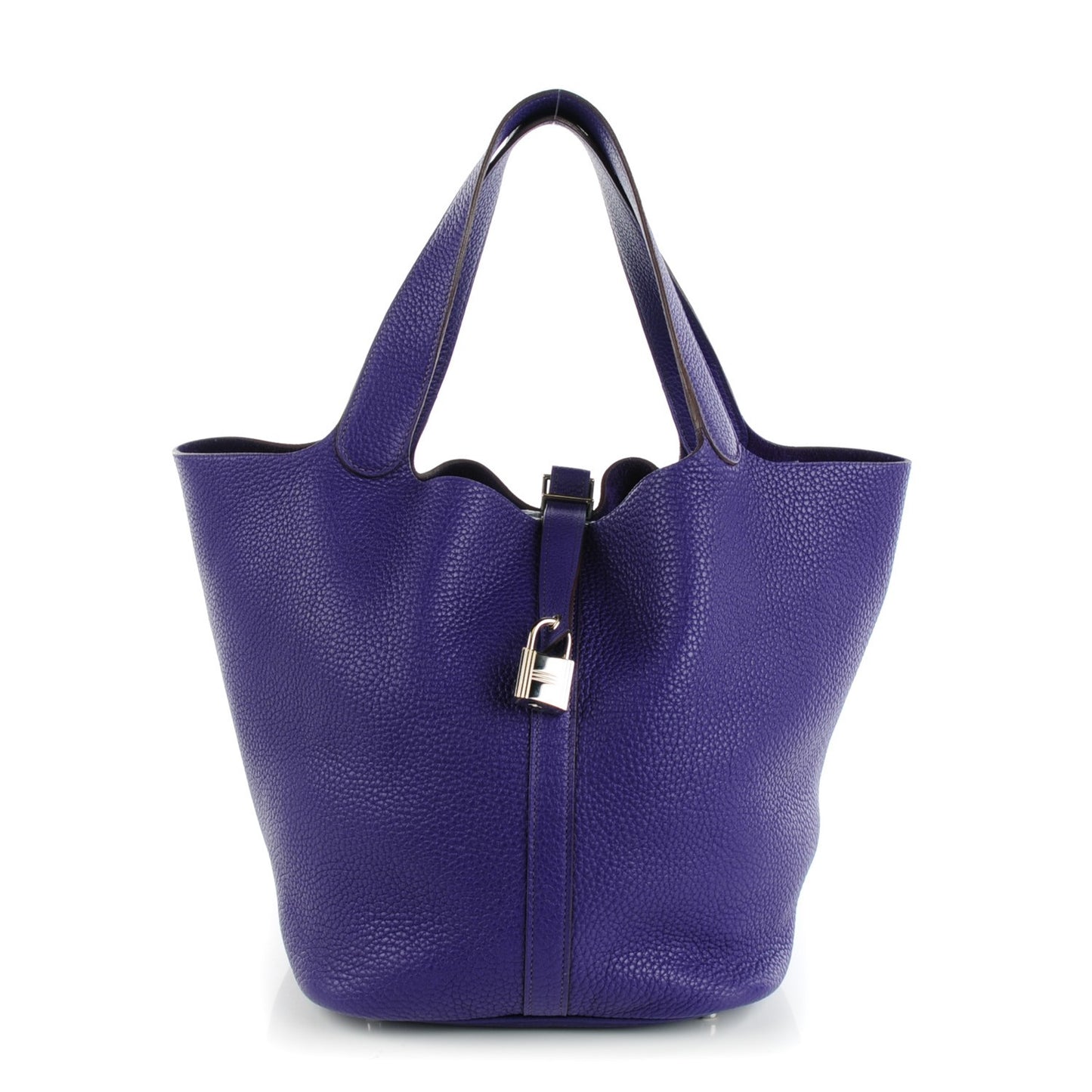Taurillon Clemence Picotin Lock 26 GM Iris