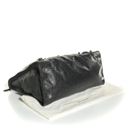 Balenciaga Agneau Giant 21 Silver Hardware Work Anthracite 4 of 11