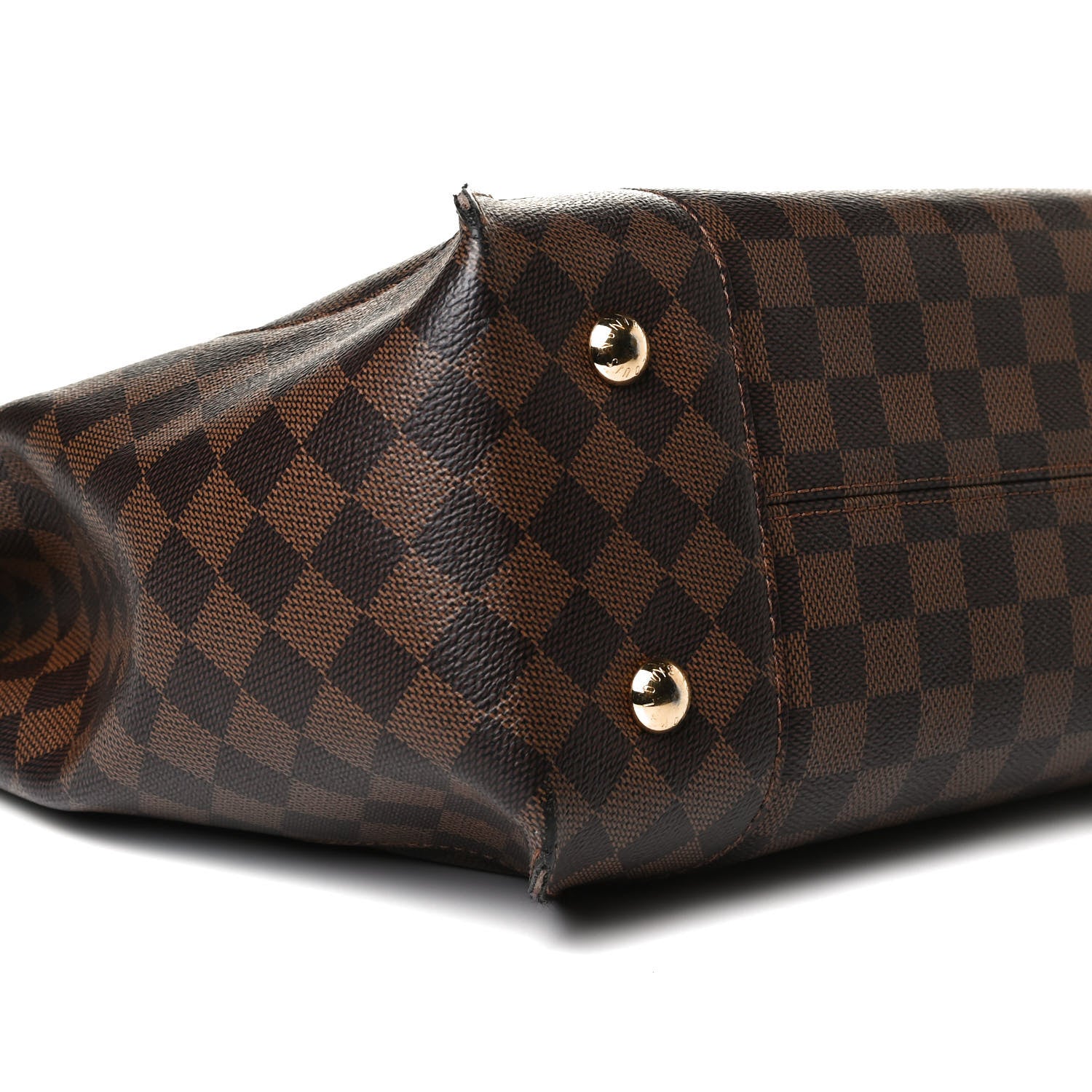 Louis Vuitton Damier Ebene Caissa Hobo Cherry 9 of 17