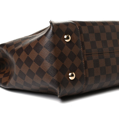 Louis Vuitton Damier Ebene Caissa Hobo Cherry 9 of 17