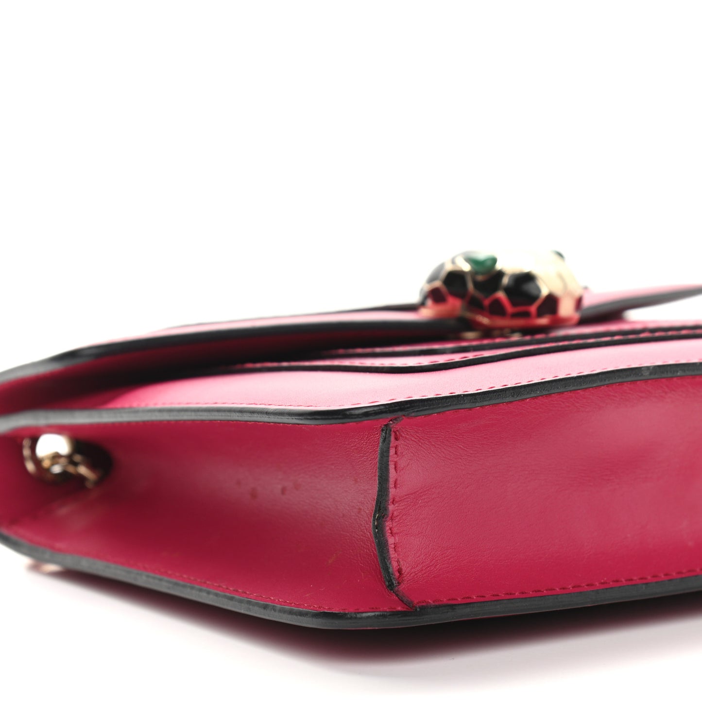Calfskin Serpenti Forever Crossbody Bag Pink