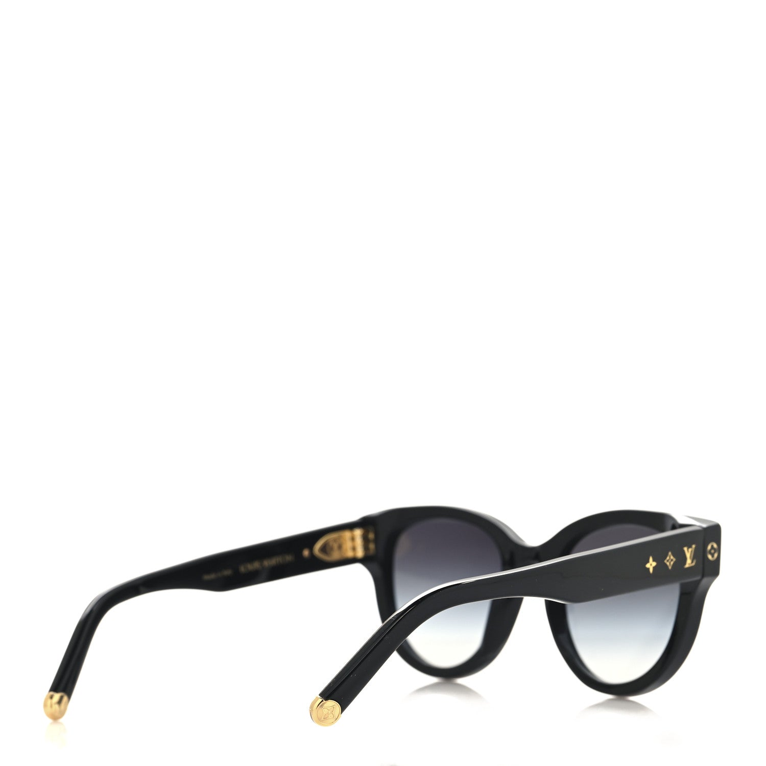 Louis Vuitton Acetate My Monogram Square Sunglasses Z1526W Black 4 of 6