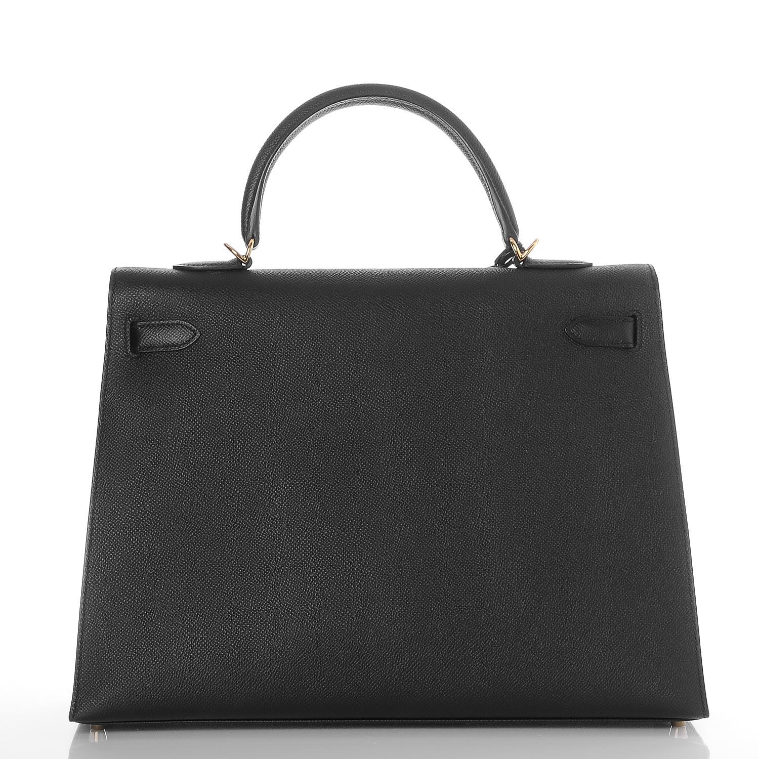 Hermes Epsom Kelly Sellier 35 Black 5 of 32