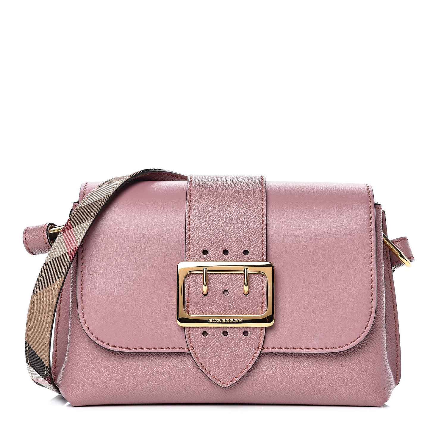 Soft Grain Calfskin Small Medley Crossbody Dusty Pink