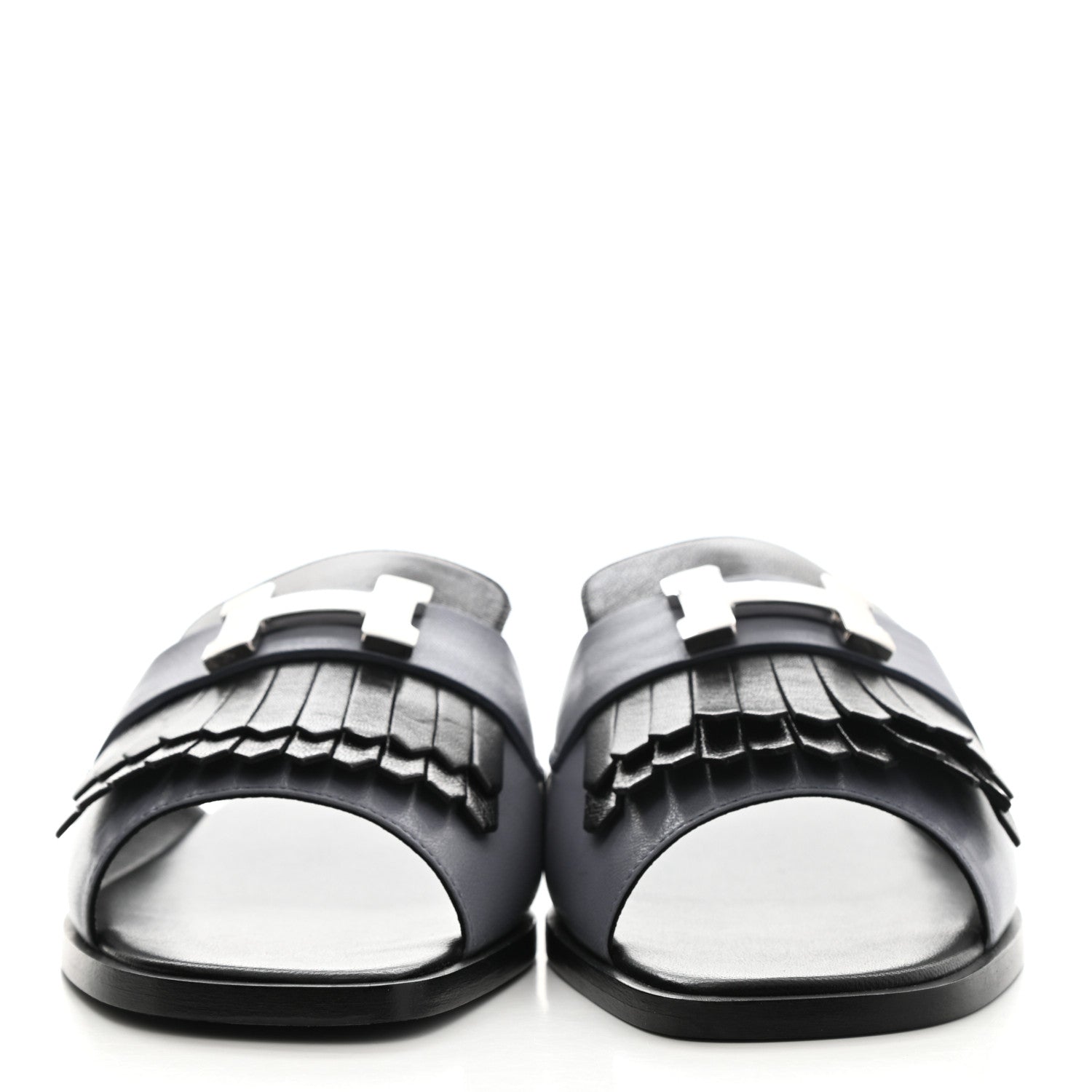 Hermes Goatskin Auteuil Sandals 36 2 of 9