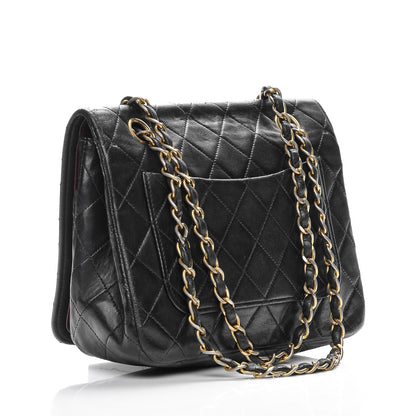Chanel Lambskin Quilted Small Single Flap Black 3 of 4