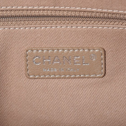 Chanel Suede Calfskin Stitch Flap Light Brown 7 of 12