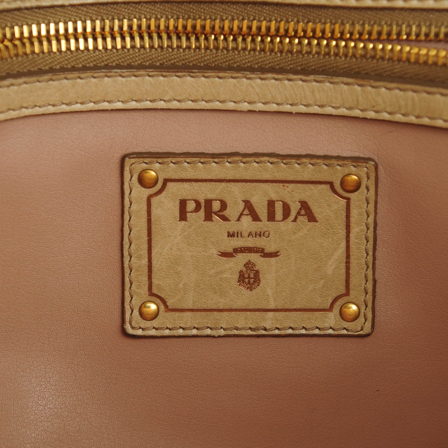 Prada Vitello Shine Shoulder Bag Quarzo 6 of 11
