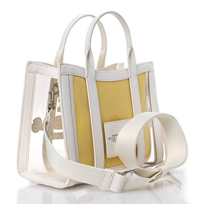 Marc Jacobs PVC The Small Tote Bag White Yellow 2 of 17