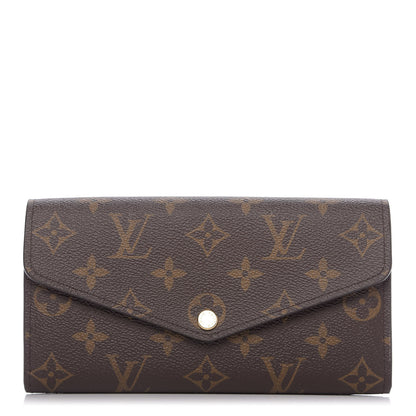 Louis Vuitton Monogram Sarah Wallet NM 1 of 10