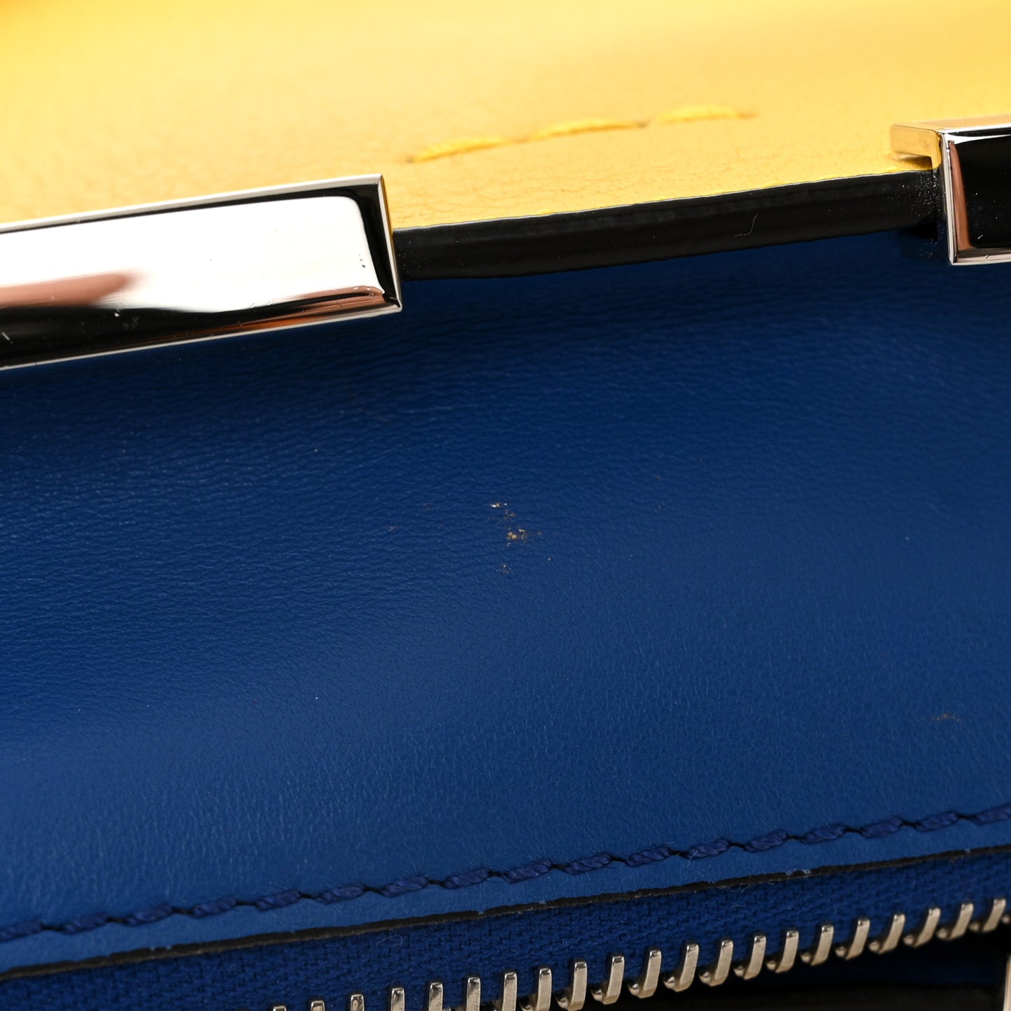 Vitello Dolce Century Nappa Petite 3Jours Tote Sunflower