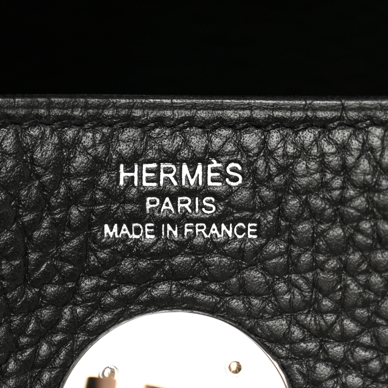 Hermes Taurillon Clemence Lindy 26 Black 6 of 13