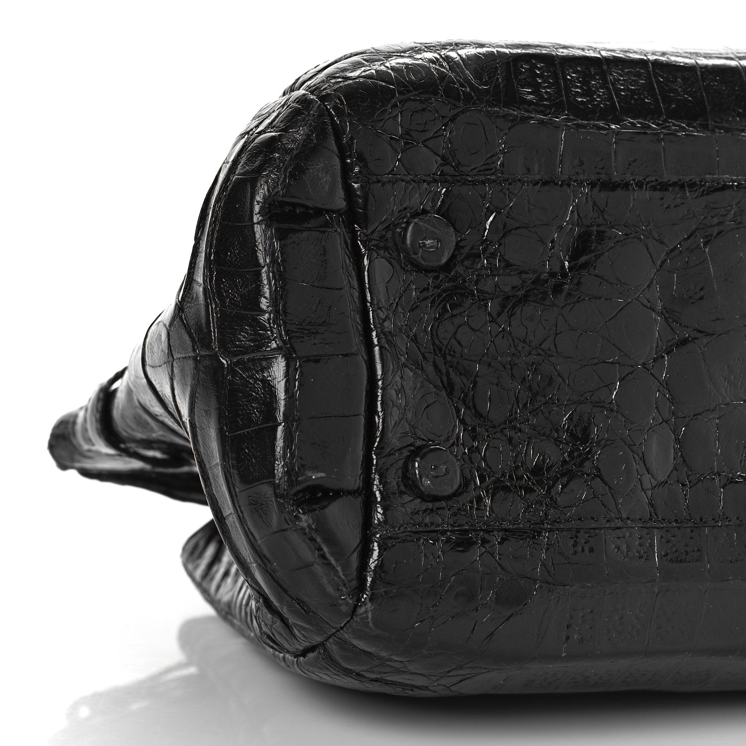 Nancy Gonzalez Crocodile Cristina Satchel Black 7 of 10