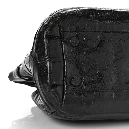 Nancy Gonzalez Crocodile Cristina Satchel Black 7 of 10