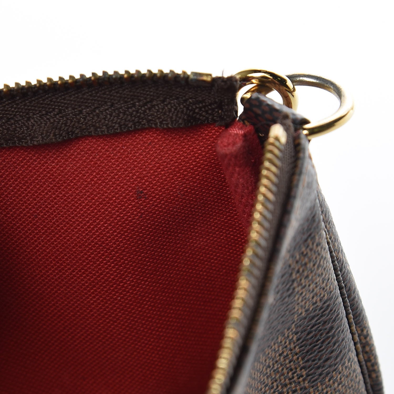 Louis Vuitton Damier Ebene Mini Pochette Accessories 8 of 11