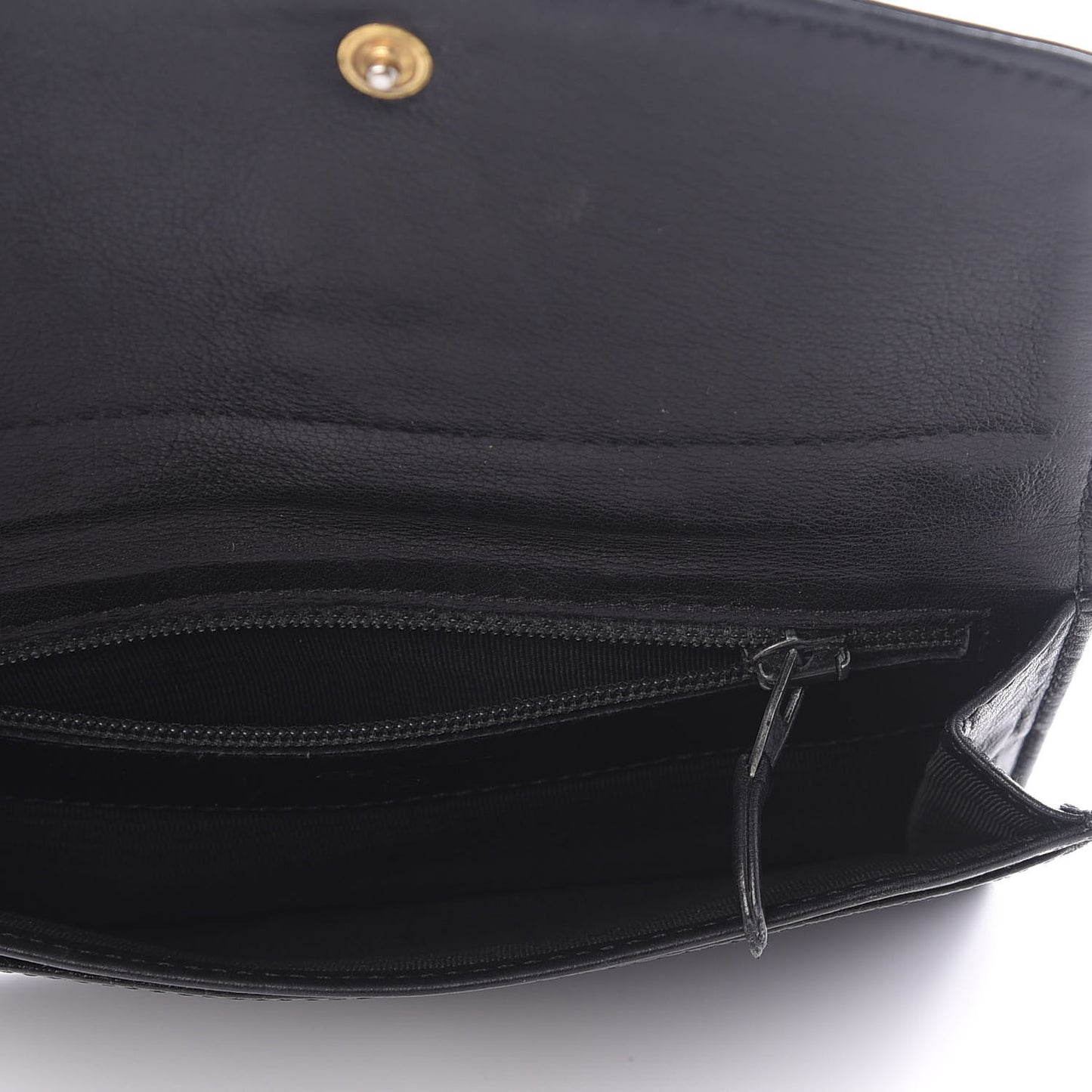 Caviar Timeless CC Flap Wallet Black