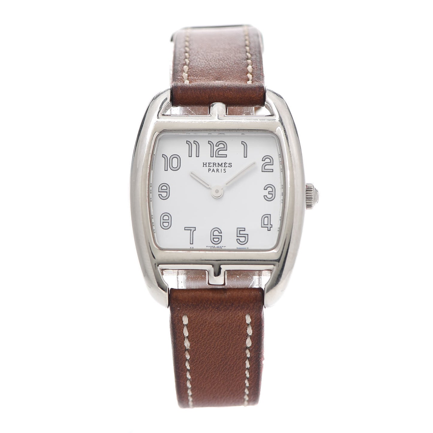 Stainless Steel Barenia 26mm Cape Cod Tonneau Quartz Watch Fauve