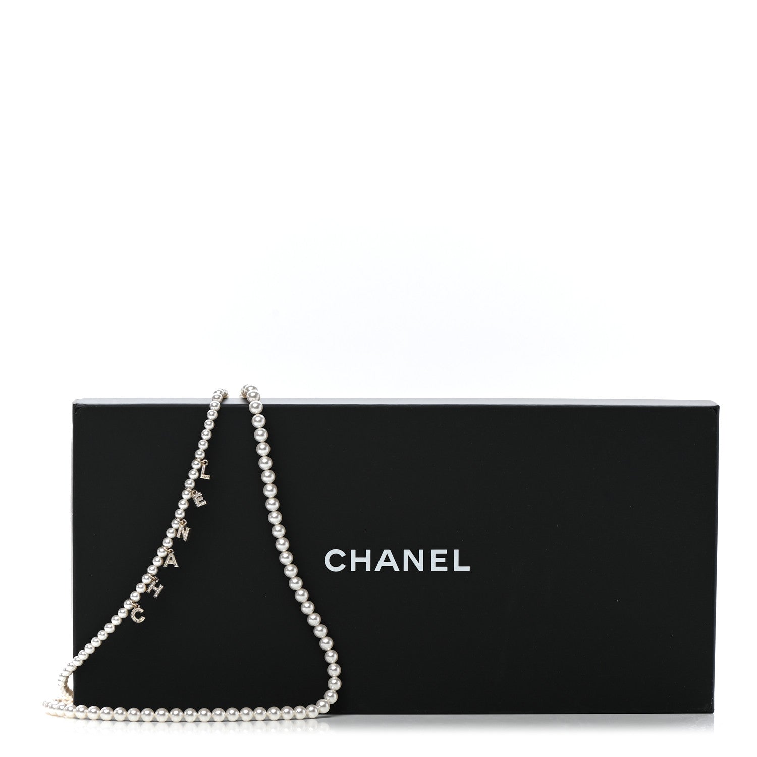Chanel Pearl Crystal CC Signature Charm Belt Gold 5 of 5