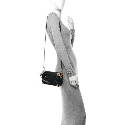 Louis Vuitton Grained Calfskin Side Trunk PM Black 2 of 11