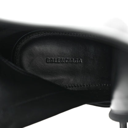 Balenciaga Soft Leather Lady Pedestal 90mm Booties 38 Black 7 of 10
