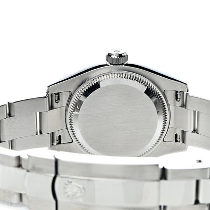 Rolex Stainless Steel 26mm Oyster Perpetual Datejust Watch White Roman 5 of 10