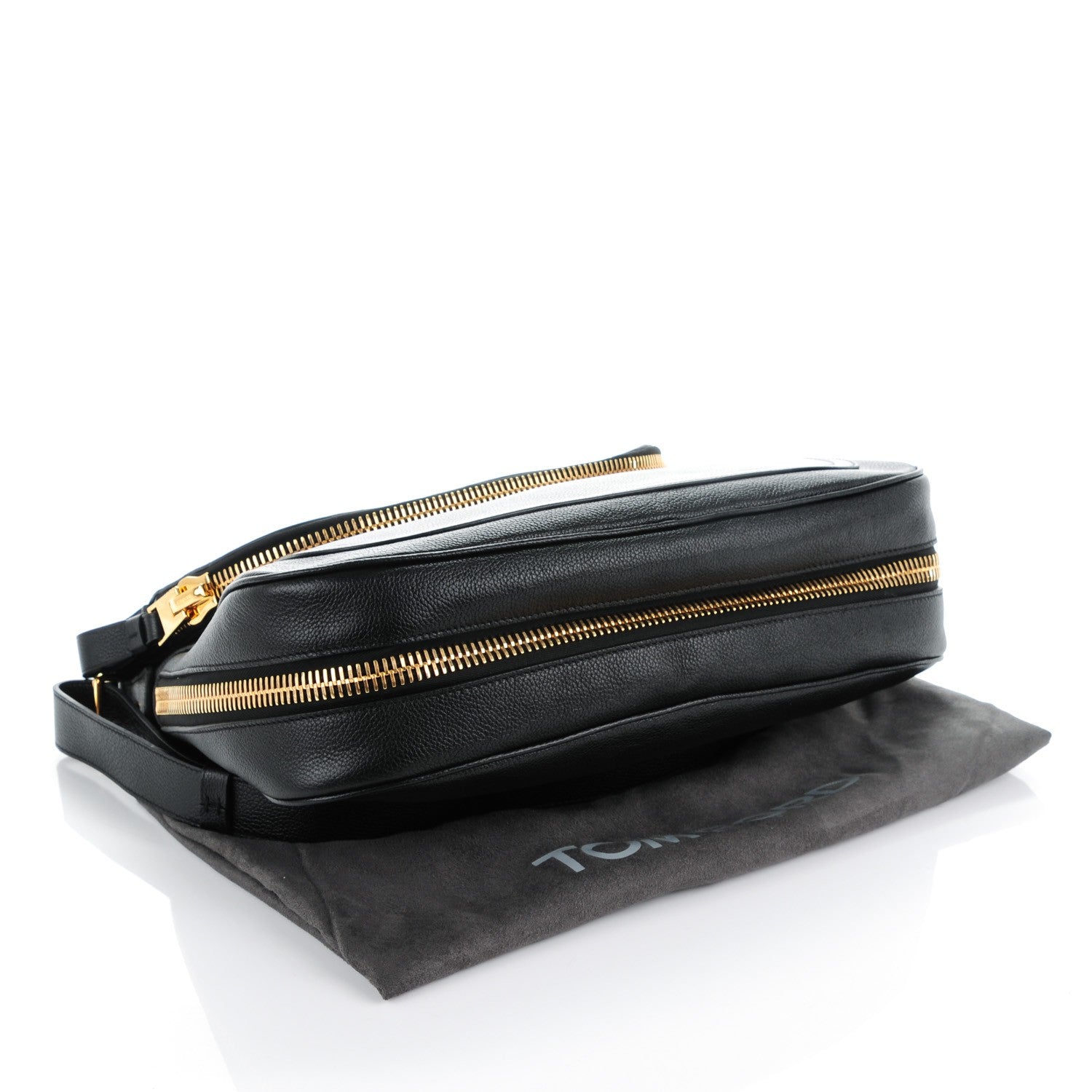 Tom Ford Pebbled Calfskin Large Jennifer Black 4 of 7