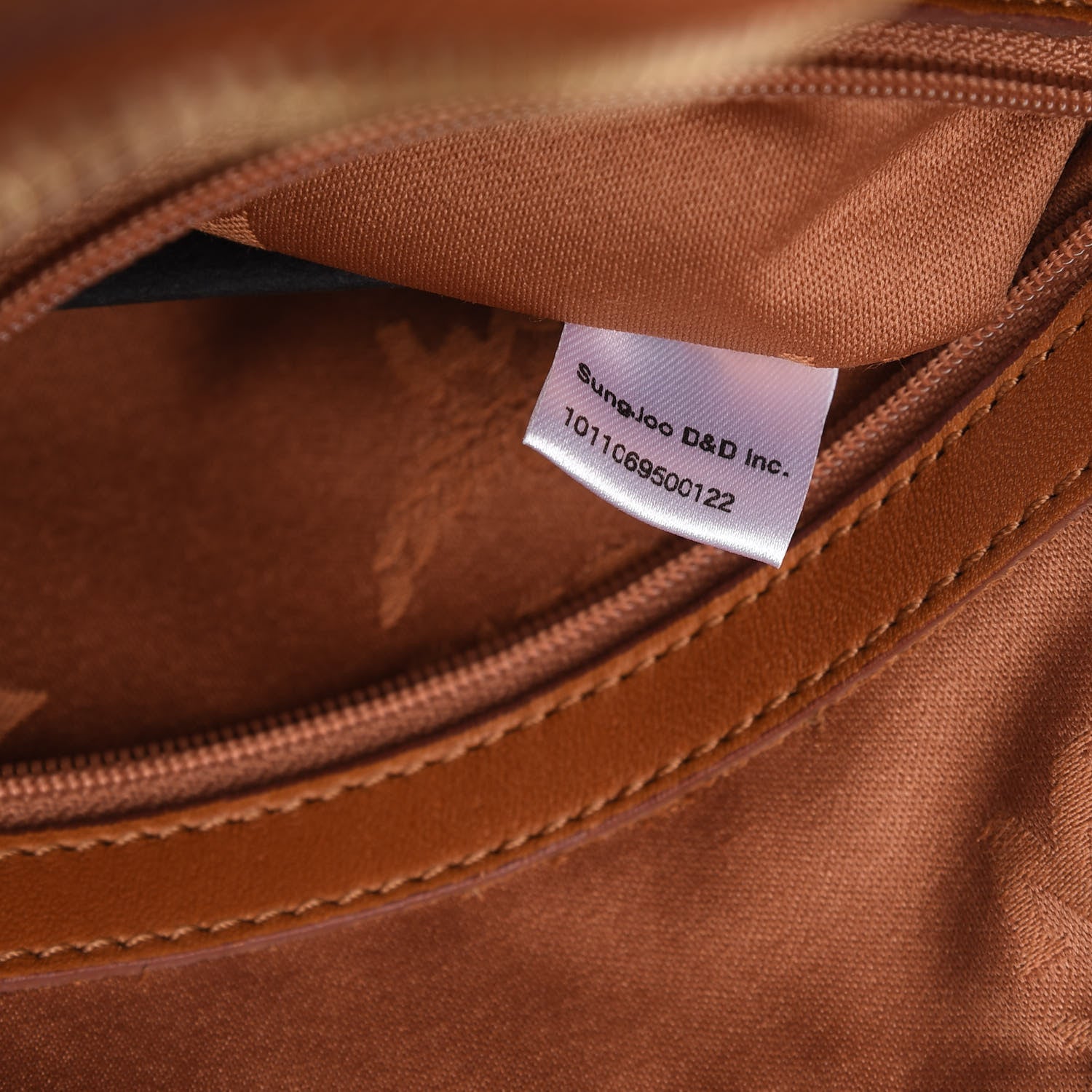 MCM Visetos Mini Boston Bag Cognac 9 of 13