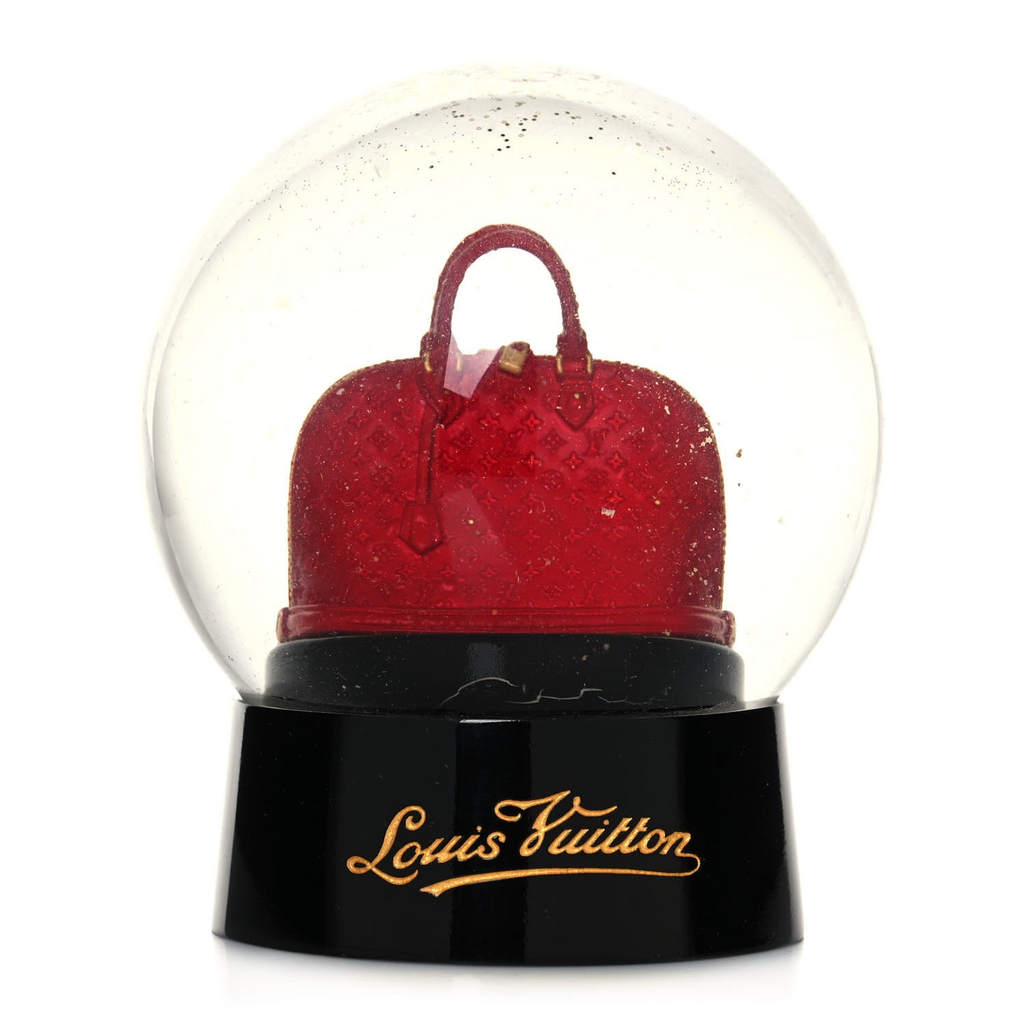 Alma Snow Globe Boule A Neige Rouge