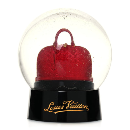 Louis Vuitton Alma Snow Globe Boule A Neige Rouge 1 of 7