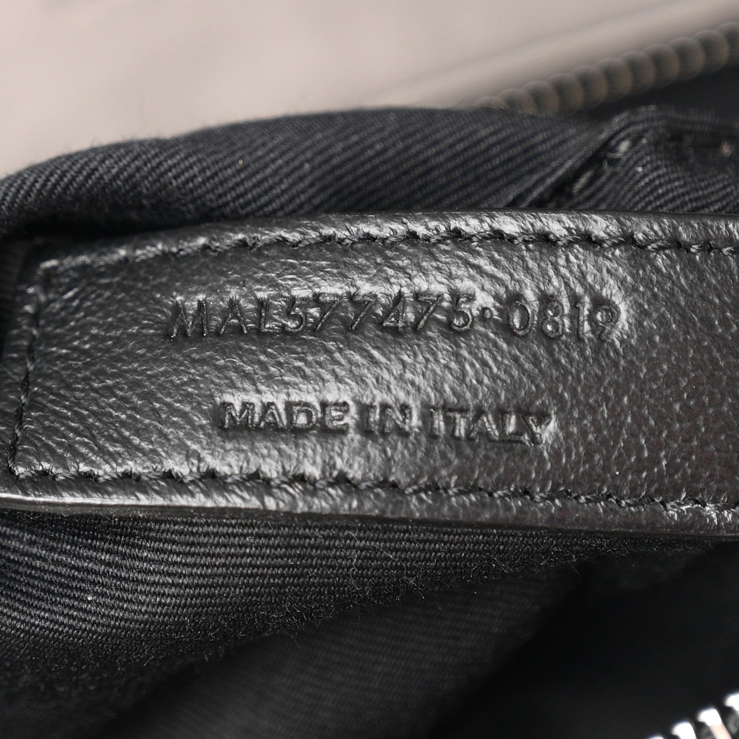 Saint Laurent Lambskin Quilted Medium Loulou Puffer Monogram Chain Satchel Granite 7 of 11